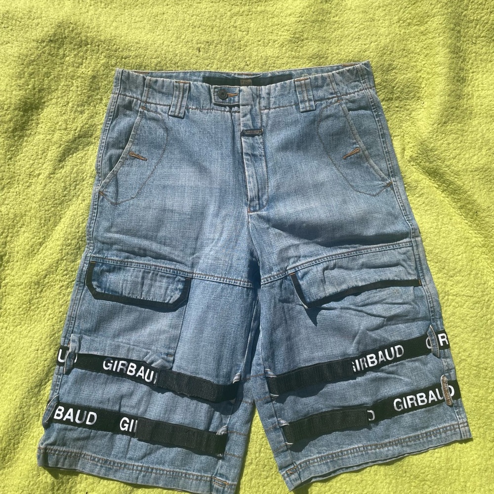 Blue Cargo Shorts for Men